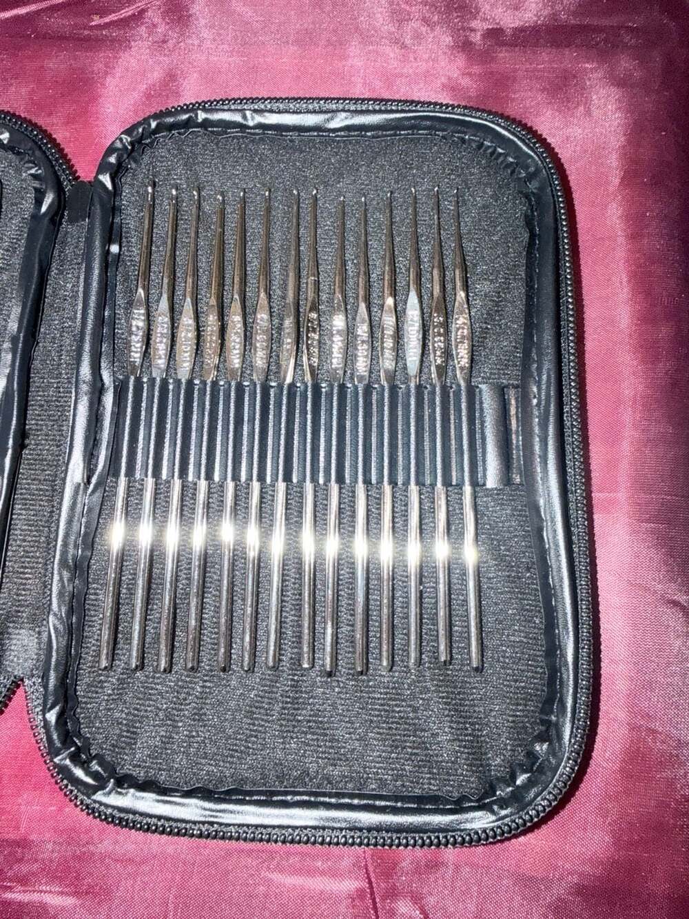 Boye Crochet Master Steel and Aluminum Crochet Hook Set with Case